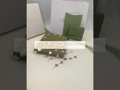 5 Motifli 18 Ayar Altın Bileklik VS Pırlantalı VCA Vintage Alhambra Bileklik