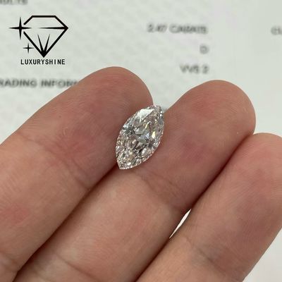 Lab Grown Marquise Diamond VVS-VS D-F Color IGI Certified
