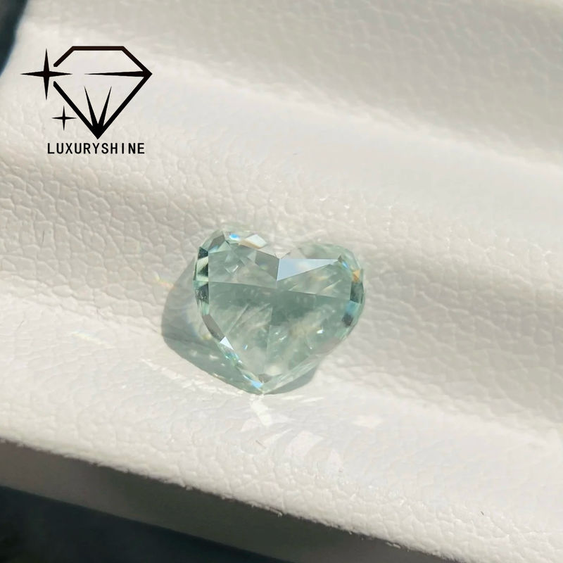 Kalite LuxuryShine Pembe / Sarı / Yeşil Kalp Kesim Laboratuvarı Büyümüş Elmas VVS-VS Gerçek Elmaslar & Düğün Mücevherleri & Özel Mücevherler fabrika