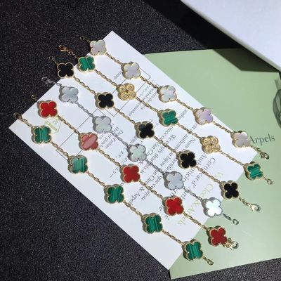 Kalite 18K Altın Vintage Kişiye Özel Altın Bileklik Van Cleef & Arpels fabrika
