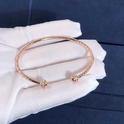 Kalite 18 Ayar Altın Piaget Possession Açık Bileklik Bileklik Desteği Örnek Sipariş OEM fabrika
