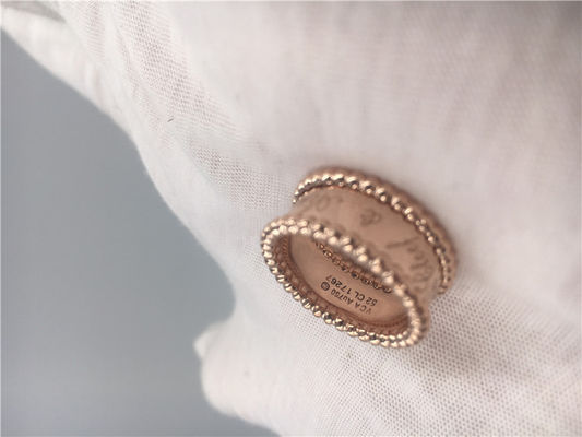 Kalite Vintage Rose Gold Alyans, Kadın Altın Band Alyans fabrika