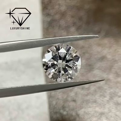 Kalite LuxuryShine 100% Gerçek Elmas D-F Rengi VVS2 Beyaz Yuvarlak Şekil Mükemmel Kesim Laboratuvar Üretimi Elmaslar IGI Sertifikasıyla fabrika