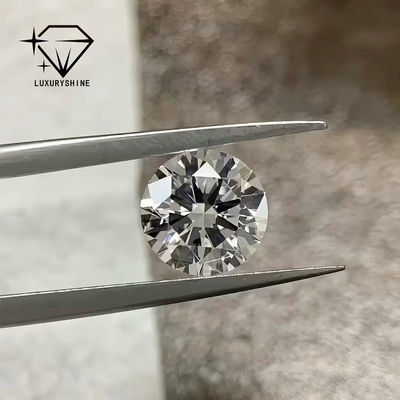 Kalite LuxuryShine 100% Gerçek Elmas D-F Rengi VVS2 Beyaz Yuvarlak Şekil Mükemmel Kesim Laboratuvar Üretimi Elmaslar IGI Sertifikasıyla fabrika