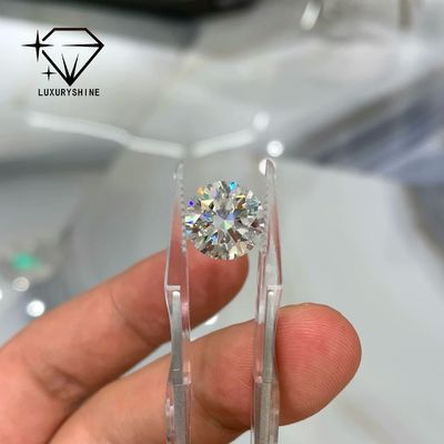 Kalite LuxuryShine VS1 Laboratuvar Yetiştirilmiş Pırlanta 1ct 2ct 3ct 4ct 5ct Yuvarlak Kesim Beyaz Mükemmel Kesim IGI Sertifikalı fabrika
