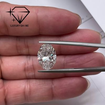 Kalite LuxuryShine 0.1-10CT VVS2 Laboratuvarda yetiştirilmiş Elmas D-F Rengi Beyaz Oval IGI Sertifikasıyla Mükemmel Kesim 3EX Kesilmiş Taşlar LuxuryShine tarafından fabrika
