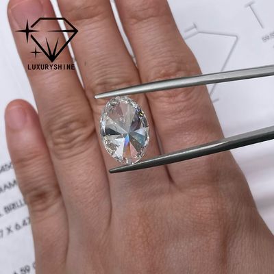 Kalite LuxuryShine 0.1-10CT VVS2 Laboratuvarda yetiştirilmiş Elmas D-F Rengi Beyaz Oval IGI Sertifikasıyla Mükemmel Kesim 3EX Kesilmiş Taşlar LuxuryShine tarafından fabrika
