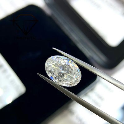 Kalite LuxuryShine 0.1-10CT VS2 Laboratuvarda yetişmiş Elmas D-F Rengi Beyaz Oval IGI Sertifikasıyla Mükemmel Kesim 3EX Kesilmiş Taşlar Toptan Satış fabrika
