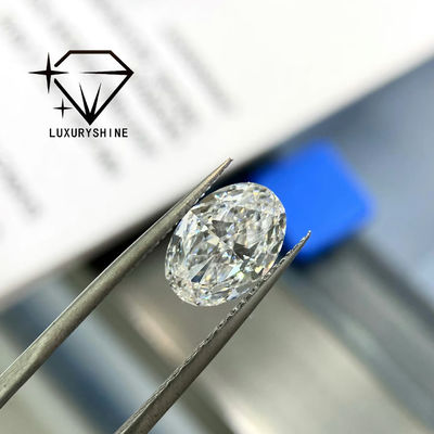 Kalite LuxuryShine 0.1-10CT VS2 Laboratuvarda yetişmiş Elmas D-F Rengi Beyaz Oval IGI Sertifikasıyla Mükemmel Kesim 3EX Kesilmiş Taşlar Toptan Satış fabrika