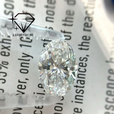 Kalite LuxuryShine 0.1-10CT VS2 Laboratuvarda yetişmiş Elmas D-F Rengi Beyaz Oval IGI Sertifikasıyla Mükemmel Kesim 3EX Kesilmiş Taşlar Toptan Satış fabrika