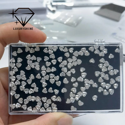 Kalite LuxuryShine VS2 Kalp Mükemmel Kesim Laboratuvarı Büyümüş Elmas Gerçek Elmaslar & Düğün Mücevherleri & Özel Mücevher Destek Özel Özel fabrika