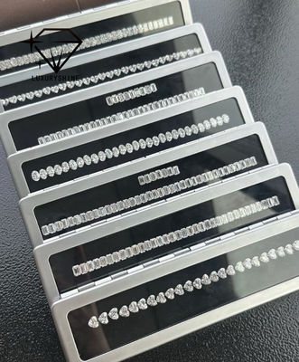 Kalite LuxuryShine VS2 Kalp Mükemmel Kesim Laboratuvarı Büyümüş Elmas Gerçek Elmaslar & Düğün Mücevherleri & Özel Mücevher Destek Özel Özel fabrika