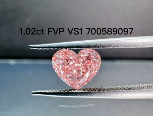 Kalite LuxuryShine Fantezi Pembe / Fantezi Yoğun Pembe / Fantezi Canlı Pembe Kalp Kesim Laboratuvar Yetiştirilmiş Pırlanta VVS-VS1 Gerçek Pırlantalar & Düğün Takıları & Kişiye Özel Takılar fabrika