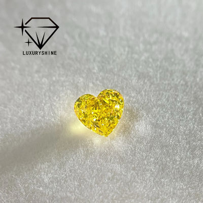 Kalite LuxuryShine Pembe / Sarı / Yeşil Kalp Kesim Laboratuvarı Büyümüş Elmas VVS-VS Gerçek Elmaslar & Düğün Mücevherleri & Özel Mücevherler fabrika