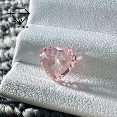 Kalite LuxuryShine Pembe / Sarı / Yeşil Kalp Kesim Laboratuvarı Büyümüş Elmas VVS-VS Gerçek Elmaslar & Düğün Mücevherleri & Özel Mücevherler fabrika