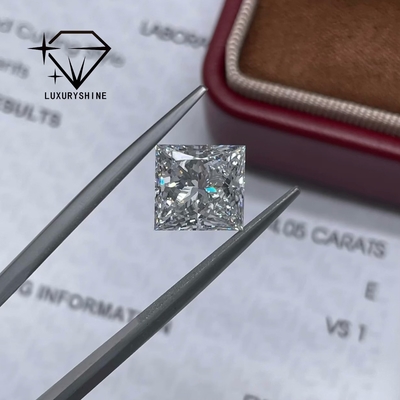 LuxuryShine Prenses Cut Lab Büyümüş Elmas D-F Rengi IGI Sertifikasıyla VVS-VS Mükemmel Kesilmiş Düğün Elmasları Toptan Satış