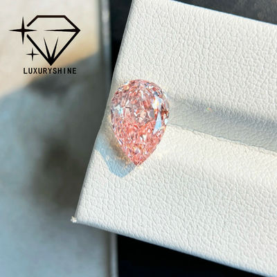 Kalite LuxuryShine 1-15CT Harika pembe inci kesimi Laboratuvar yetişkin elmas VVS-VS gevşek elmaslar ve düğün mücevherleri ve özel mücevherler fabrika