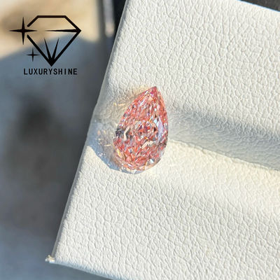 Kalite LuxuryShine 1-15CT Harika pembe inci kesimi Laboratuvar yetişkin elmas VVS-VS gevşek elmaslar ve düğün mücevherleri ve özel mücevherler fabrika