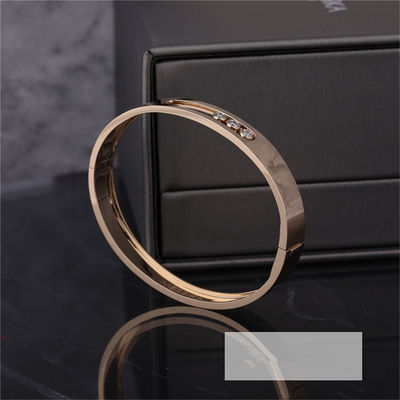 Kalite 18 Ayar Sarı Altın Luxury Jewelry Move Noa Pırlanta Bayan Bileklik fabrika