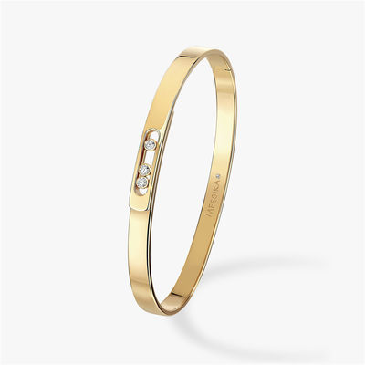Kalite 18 Ayar Sarı Altın Luxury Jewelry Move Noa Pırlanta Bayan Bileklik fabrika